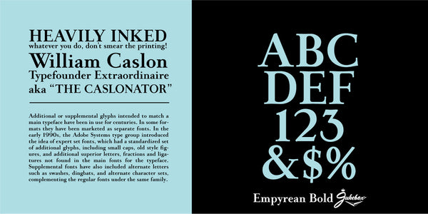 Sampe of Empyrean Bold