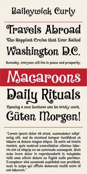 Baileywick Curly Type Specimen