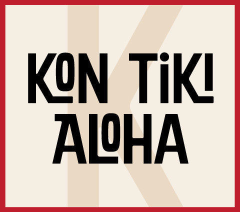 Kon Tiki Aloha Banner