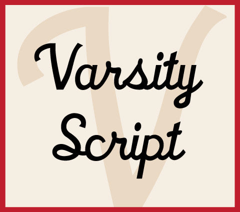 Varsity Script Banner
